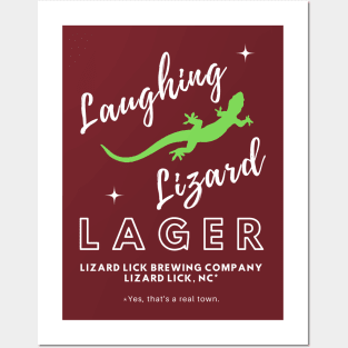 Laughing Lizard Lager Posters and Art